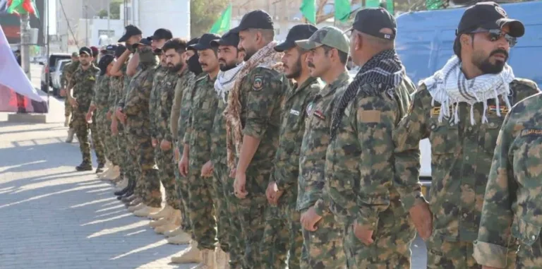نجف اشرف: شہید رہبر کے جسدِ مطہر کے استقبال کے لیے حشد الشعبی نے سیکیورٹی سنبھال لی