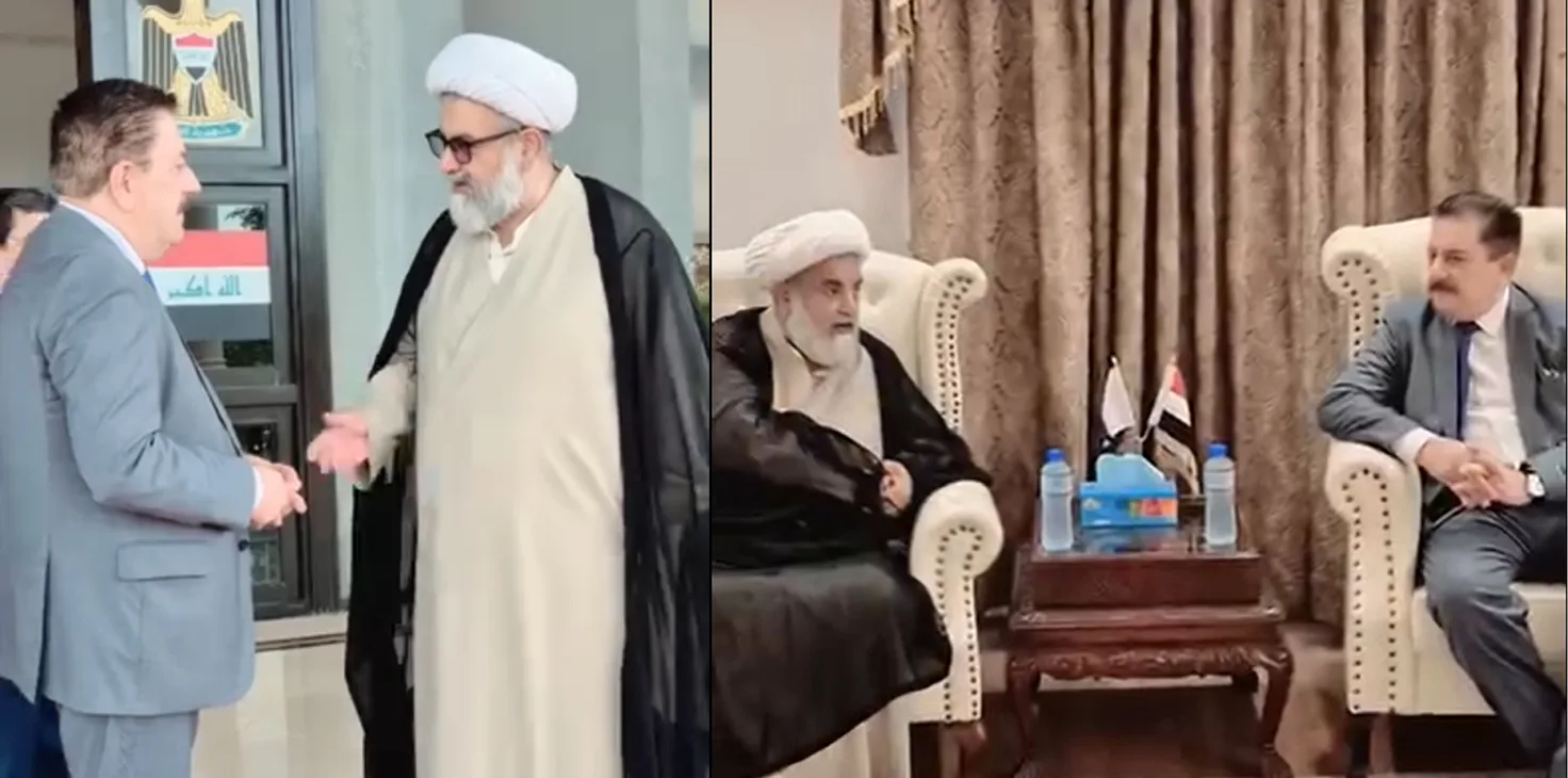 علامہ راجہ ناصر عباس جعفری کا عراقی سفارت خانے کا دورہ