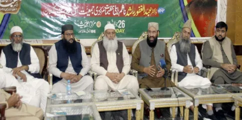 تکفیری اور فرقہ پرستوں کی حوصلہ شکنی کی جانی چاہیے، ڈاکٹر عبدالغفور راشد