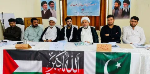 جے ایس او پاکستان کے مجلس عاملہ اجلاس میں علامہ عارف واحدی کا خطاب