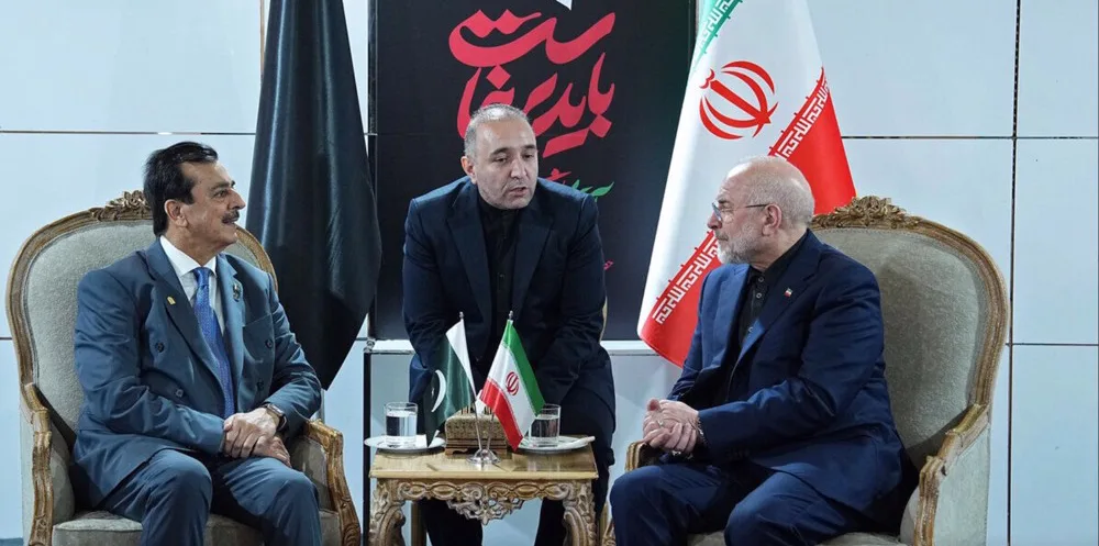قالیباف گیلانی ملاقات