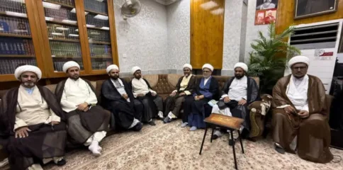 نجف اشرف: علامہ ساجد علی نقوی کے دفتر میں تقریبِ حلف برداری، شیخ مجیر میثمی نئے مدیر مقرر