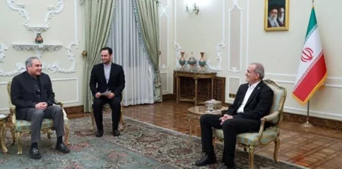 پاک ایران تعلقات موجودہ سطح پر ماضی میں کبھی نہیں رہے، محسن نقوی کی ایرانی صدر سے ملاقات