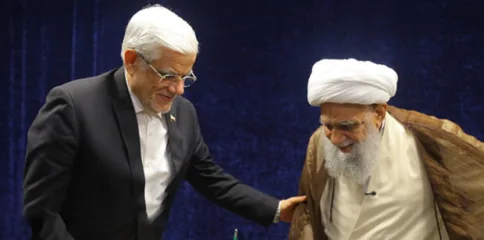 ایرانی نائب صدر محمد رضا عارف کی قم میں مراجع عظام سے ملاقات