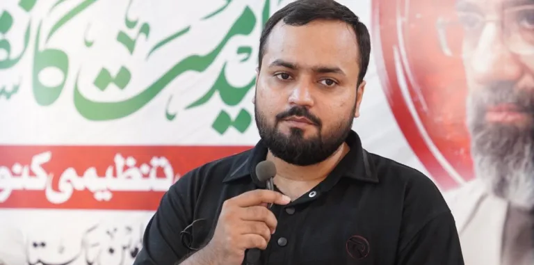 کوہاٹ دھماکے کے پیچھے امریکا، اسرائیل اور بھارت ملوث ہیں، حافظ کاظم عباس