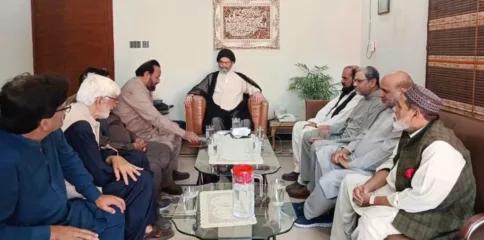 امامیہ آرگنائزیشن وفد کی علامہ سید ساجد علی نقوی سے ملاقات