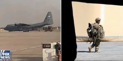اربیل ایئربیس سے امریکی پسپائی مکمل، آخری فوجی اور جنگی طیارے کی تصویر جاری