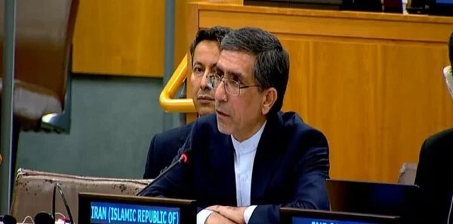 اقوام متحدہ میں ایران کے سفیر و ناظم الامور غلام حسین درزی