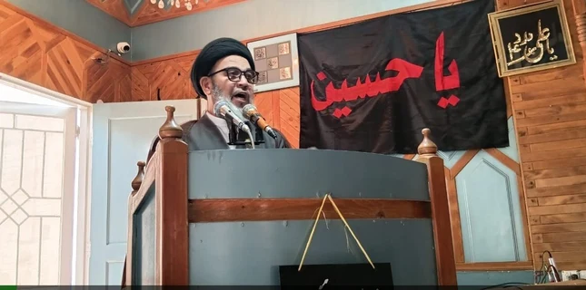 علامہ سید ہاشم موسوی کوئٹہ میں خطبہ جمعہ دیتے ہوئے