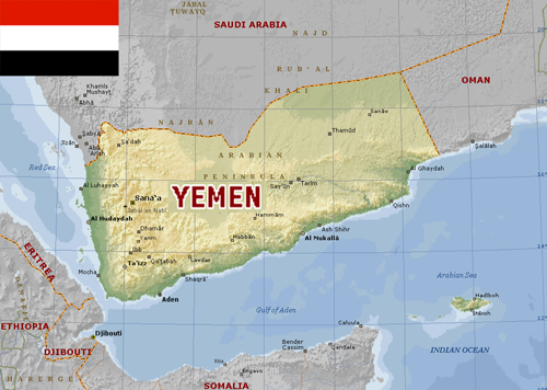 Yemen-Map