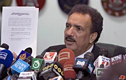 Wahabi Terrorists operating from prisons in Balochistan: Rehman Malik