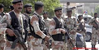 Rangers crackdown nagan chowrangi
