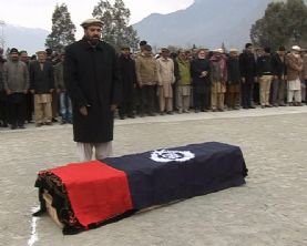 Shaheed DSP Ibrahim laid to rest at Gilgit