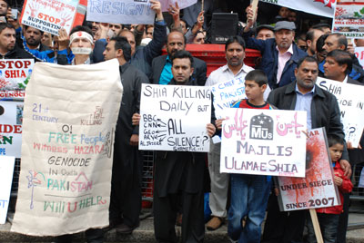 londan shia protest