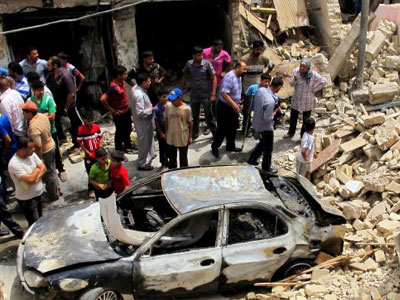 Bomb blast Iraq