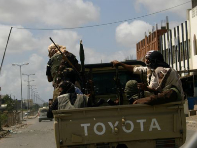 Yemeni-forces militants