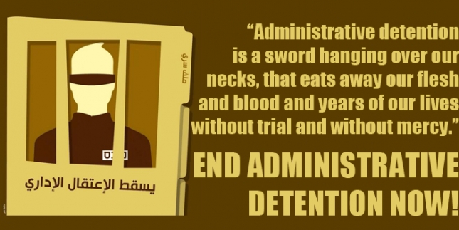 25 Palestinians get administrative detention orders from Zionist regime