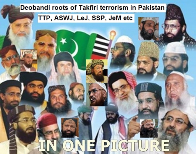8 takfiri groups of Deobandi outfits join hands against Pakistan