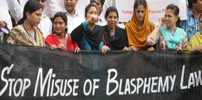 A Christian arrested over allegations of blasphemy in Lahore
