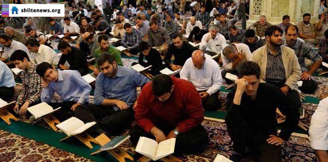 Afghans attend in Razavi shrine Quranic programs