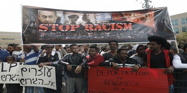 African migrants protest against Israel’s ‘racist’ deportations