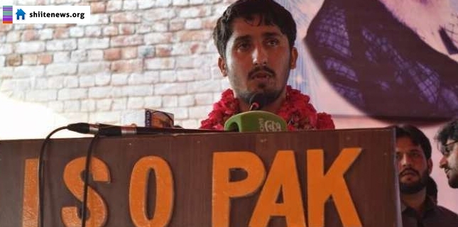 Ali Mehdi elected as new President of I.S.O Pakistan