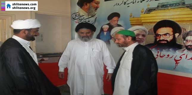 Allama Jan Ali Shah Kazmi meets Allama Sajid Naqvi in Mashad