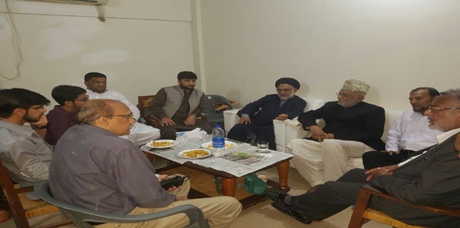 Allama Kumaili, Allama Nazir meet Allama Hassan Zafar to express solidarity