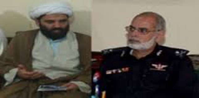 Allama Maqsood Domki presents 12-proposals to IG Police for peace in Balochistan