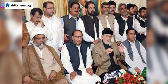 Allama Raja Nasir back demand of Qadri for resignations of Rana Sanaullah, Shahbaz