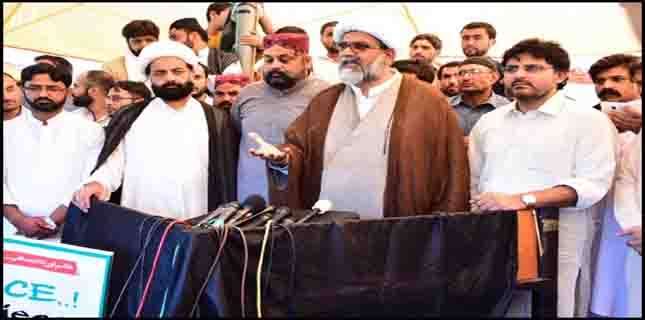 Allama Raja Nasir lambastes rulers for not visiting Parachinar