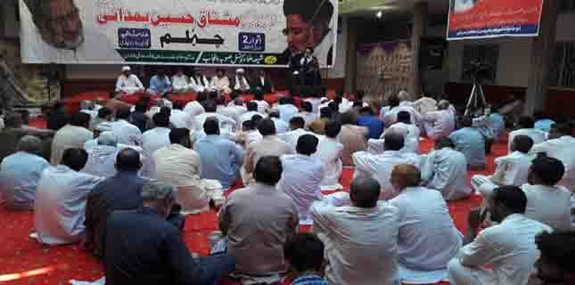 Allama Sajid says Shia Muslims defeated takfiris with patience