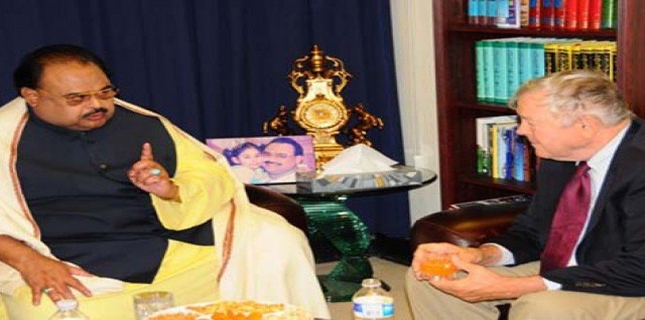 Altaf meets anti Pakistan US Congressman Dana Rohrabacher in UK