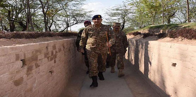 Army chief: Indian aggression at LoC aims to scuttle counter-terror efforts