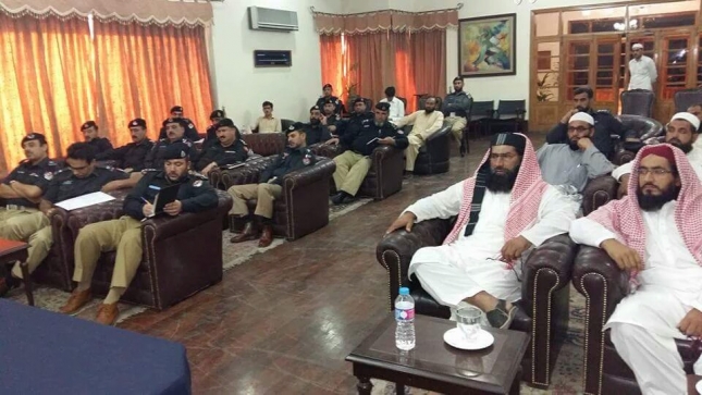 ASWJ terrorists hosted by KP police at Moharram security meeting