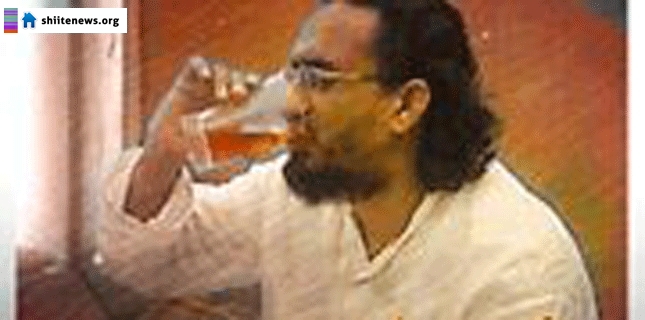 Banned Deobandi terrorist outfit cleric Aurangzeb Farooqi caught drunkard