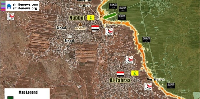 Battle Map of Al-Zahra and Nubl: Details from the Battlefield