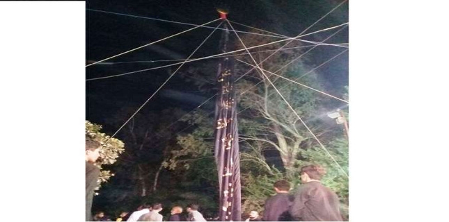 Biased Punjab police books 25 Shias over fluttering of religious flags (alam pak)