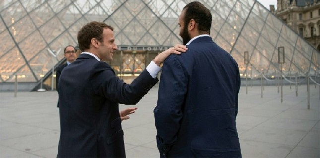 Bin Salman, Macron meet amid calls for end to French arms sales to Saudis