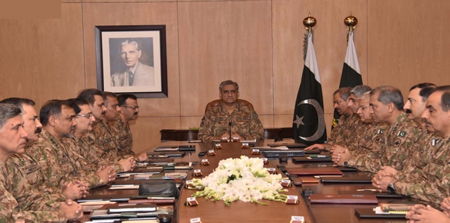 Corps Commanders conference review counterterrorism operations