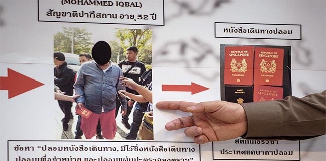Daesh among customers of Pakistani passport forger arrested in Bangkok