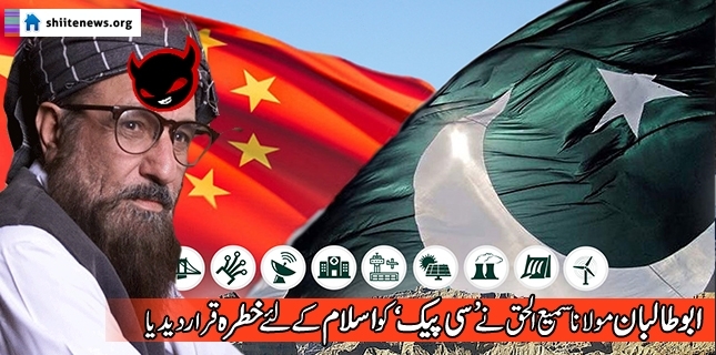 Declaring CPEC as threat, Samiul Haq owns Taliban as his children