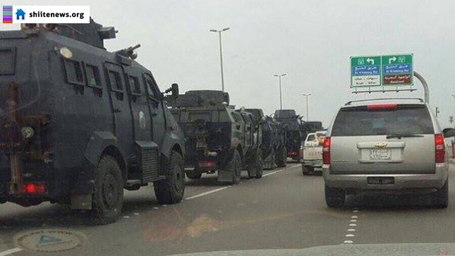 Fear of reaction against Sheik Nimr’s martyrdom, Aal e Saud cordoned off Qateef