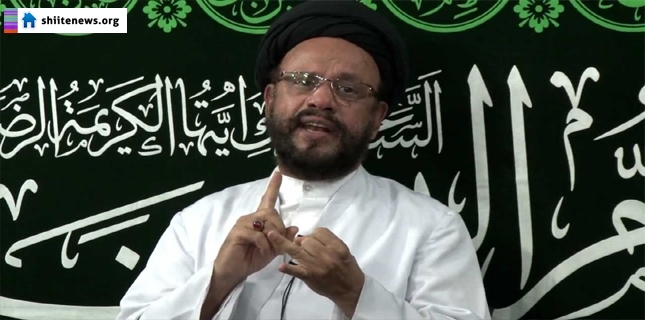 Flag of righteousness, honesty and truth was elevated in the battlefield of Karbala: Molana Zaki Baqri