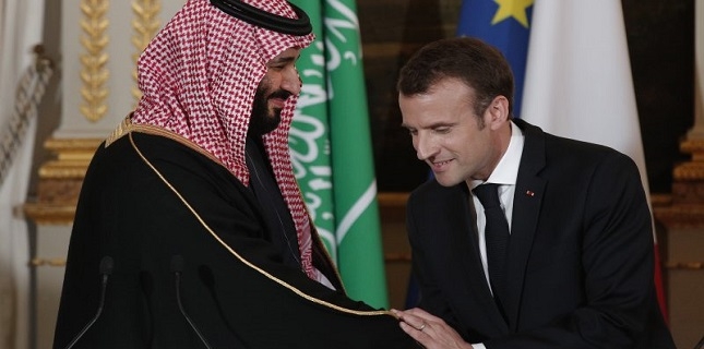 Frances’ Macron defends arms sales to Saudi Arabia