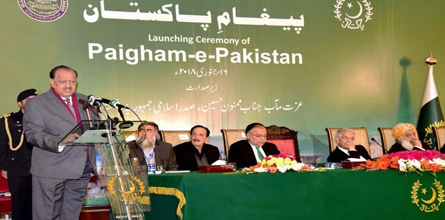 Government hopes Paigham-e-Pakistan fatwa will address sectarianism