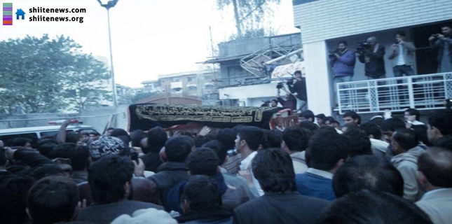 Great Martyr Allama Nawaz Irfani laid to rest in Parachinar
