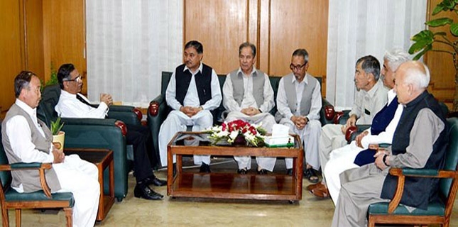 Hazara Shia delegation calls on Chief Justice to inform about problems