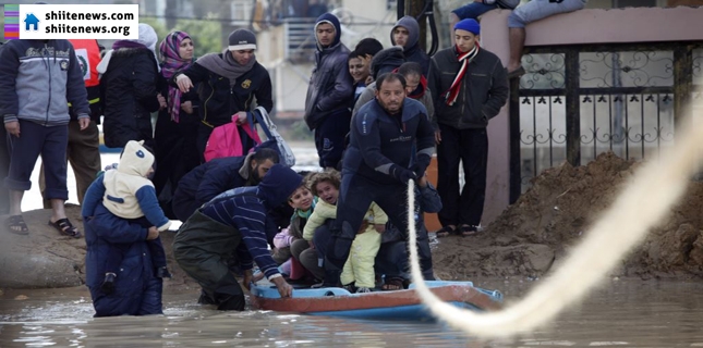 Heavy flooding makes life more difficult for Gazans