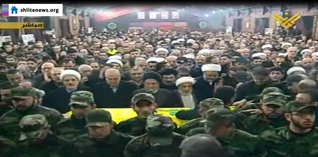 Hezbollah, Resistance Public Bid Farewell to Martyr Jihad Imad Mughniyeh